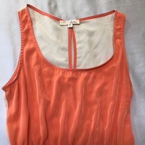 Lush peach dress size Small